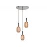 Beadle Crome Interiors Malakai 3 Lamp Light