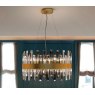 Beadle Crome Interiors Gemma 14 Light Ceiling Lamp