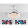 Beadle Crome Interiors Viktor Ceiling Fan Light