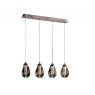 Beadle Crome Interiors Fountain 4 Bar Pendant Ceiling Light