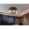 Beadle Crome Interiors Aleister Flush Ceiling Light