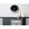 Beadle Crome Interiors Special Offers Black and Silver Metal Gear Wall Clock