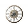 Beadle Crome Interiors Special Offers 85cm Silver Gear Wall Clock