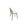 Connubia Academy Outdoor Dining Chair with wooden legs