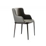 Cattelan Italia Magda Chair With Metal Legs and Arms By Cattelan Italia