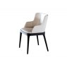 Cattelan Italia Magda Chair With Wooden Legs and Arms By Cattelan Italia