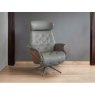 Beadle Crome Interiors Milo Electric Recliner Chair Veneered