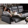 Stressless Stressless Mary 3 Seater Sofa With Wooden Arm and Recliners