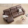 Stressless Stressless Mary 3 Seater Sofa With An Upholstered Armrest and Recliner