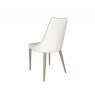 Bontempi Clara Quilted Back Chair With Metal Legs