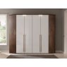 Nolte Nolte Horizon 6 Door Wardrobe with curved ends