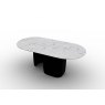 Calligaris Twins Non Extending Shaped Table in Ceramic CS4153-FE 200 By Calligaris