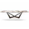 Cattelan Italia Skorpio Keramik Table Quick Ship With A Corcovado Top By Cattelan Italia