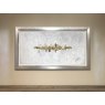 Beadle Crome Interiors Velveteen Wall Art White