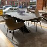 Beadle Crome Interiors Special Offers Cattelan Tyron Keramik Drive Extending Table and Four Rhonda Dining Chairs Clearance