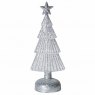 Beadle Crome Interiors Silver Glitter Lit Tree