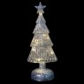 Beadle Crome Interiors Silver Glitter Lit Tree