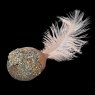 Beadle Crome Interiors Gold Breaded Bird On Clip