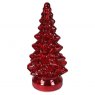 Beadle Crome Interiors Small Lit Red Xmas Tree