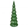 Beadle Crome Interiors Large Lit Green Xmas Tree