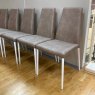 Beadle Crome Interiors Special Offers Set of 6 Calligaris Aida Dining Chairs Clearance