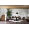 Calligaris Cameo Fixed Wooden Top Shaped Table  By Calligaris