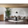 Calligaris Cameo Fixed Wooden Top Shaped Table  By Calligaris