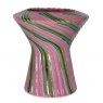 Beadle Crome Interiors Hand Drawn Multi Coloured Vase