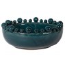 Beadle Crome Interiors Teal Bobble Edged Bowl