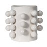 Beadle Crome Interiors White Bobble Vase