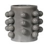 Beadle Crome Interiors Grey Bobble Vase