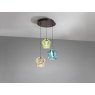 Beadle Crome Interiors Izabella 3 Pendant Light