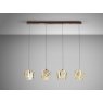 Beadle Crome Interiors Izabella 4 Pendant Light