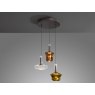 Beadle Crome Interiors Kross 3 Pendant Light